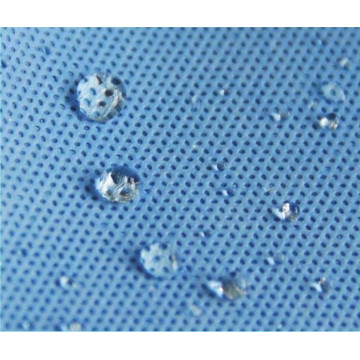 tissu non tissé sms hydrophobe et hydrophile pour couche